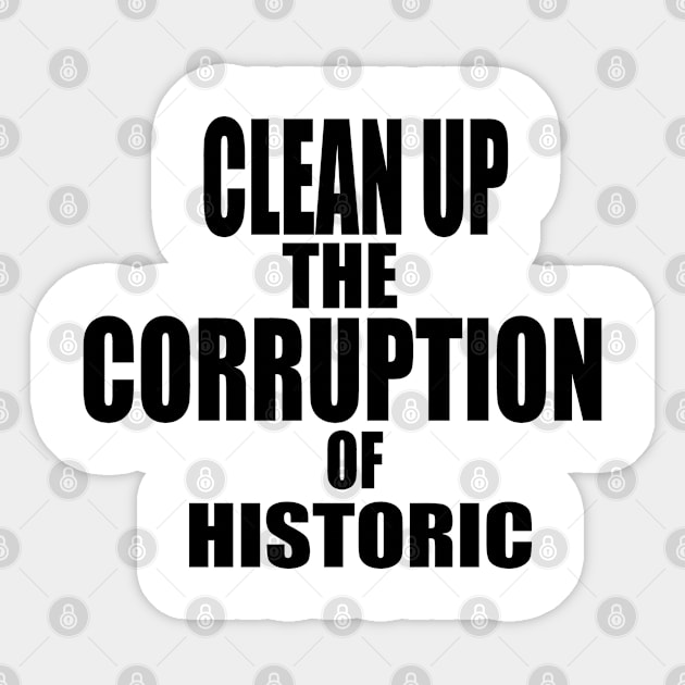 Clean up the corruption of historic Sticker by SILVER01